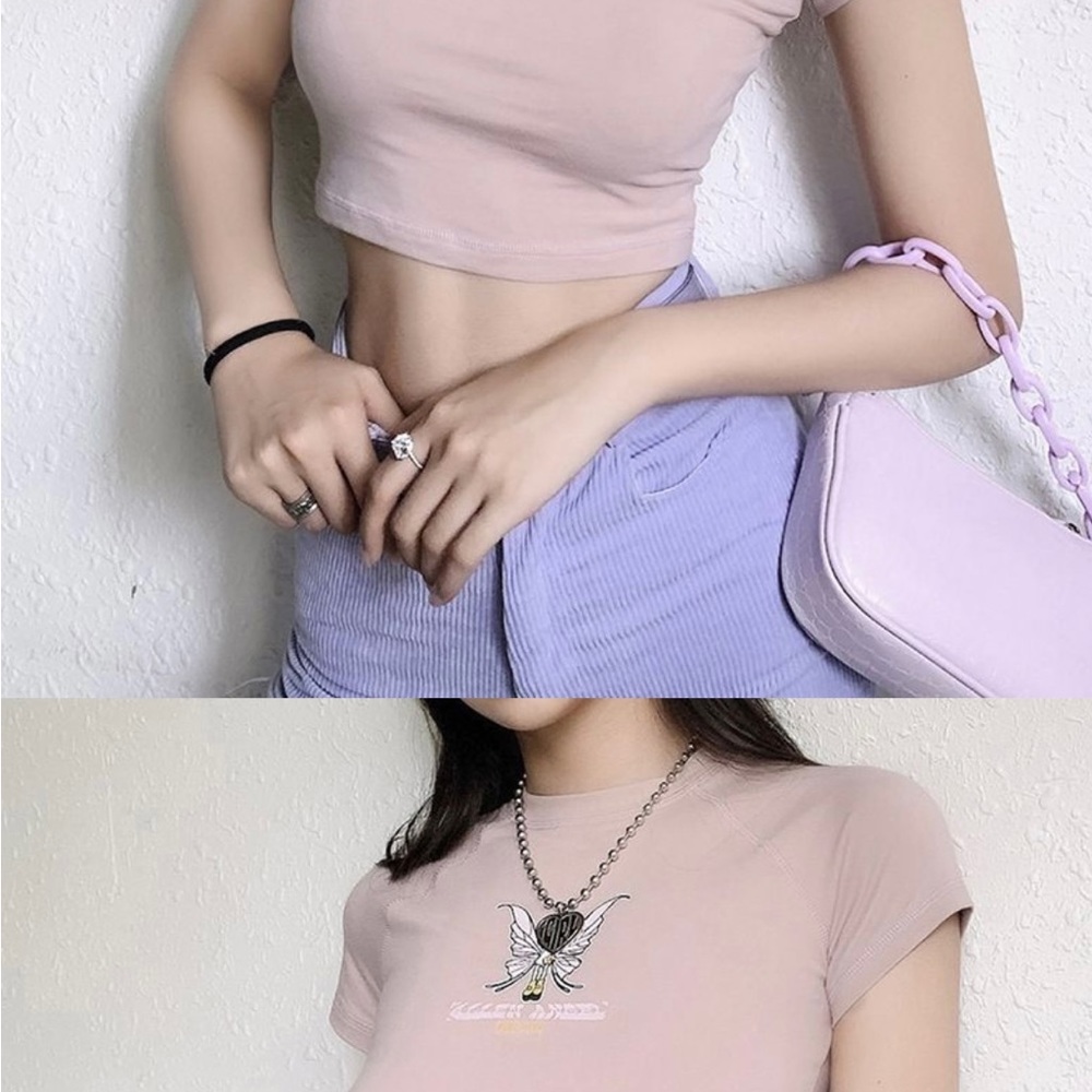 Bundle Cropped Graphic Tee - Picture 3 of 7